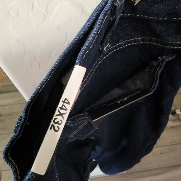 Dickey's relaxed fit 5 pocket work jeans dark wash - Picture 7 of 8